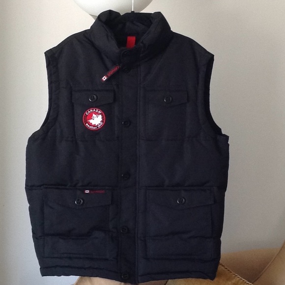 🅰️ Canada Weather Gear - Unisex 'Puffer Vest' - Picture 6 of 8